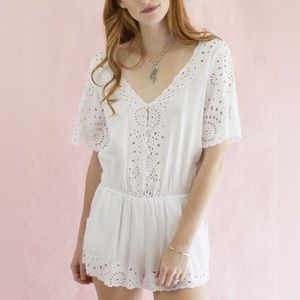 Cleobella Bali Lace Luca Playsuit